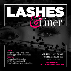 Lashes & Liner Class