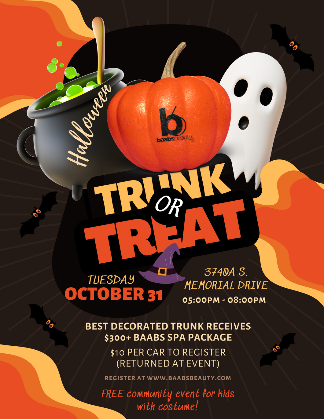 Trunk or Treat Car Registration