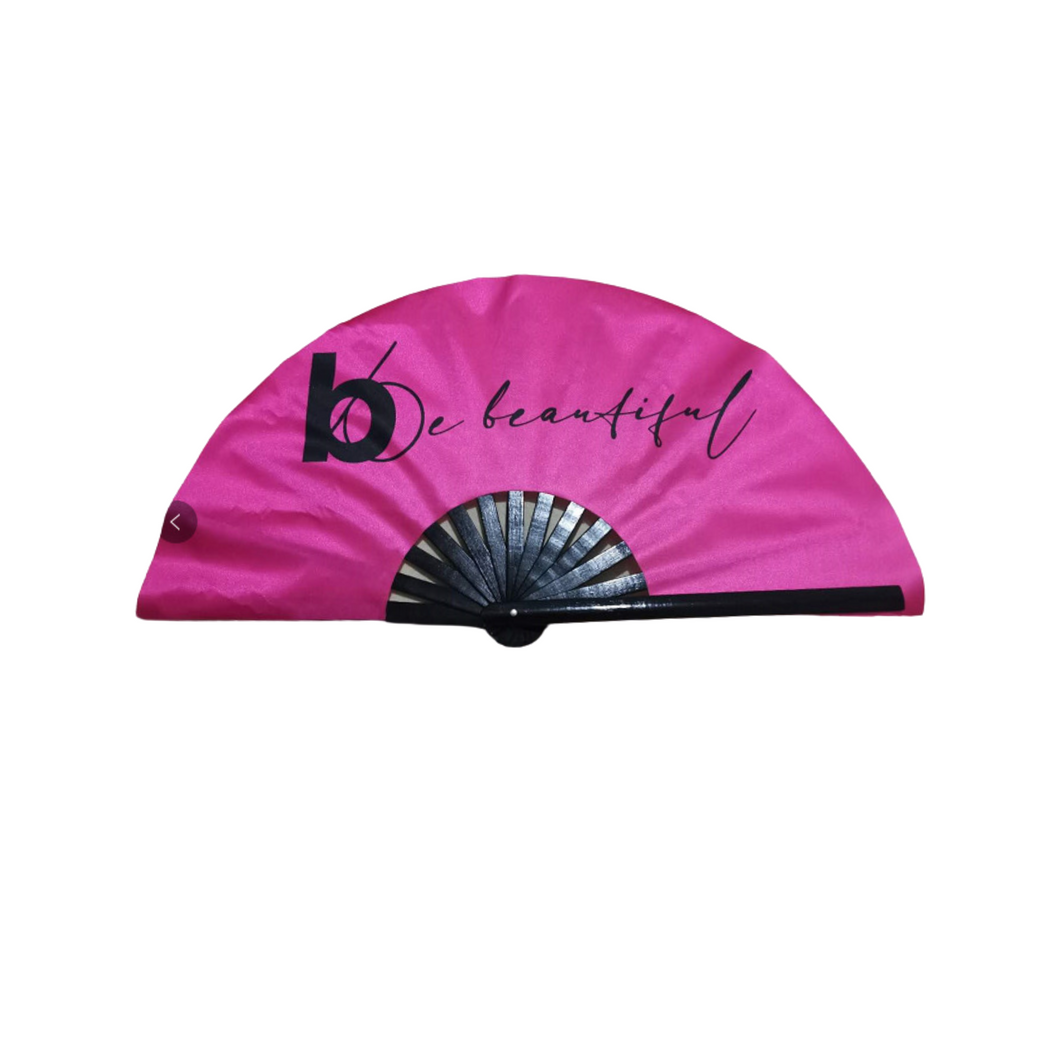 BAABS Large Pink Poppin Fan