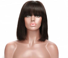 Load image into Gallery viewer, Crystal I Straight Bob with Fringe I Lacefront Wig
