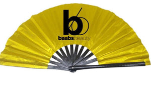 BAABS Large Gold Fan