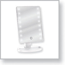 LED Lighted Table Top Cosmetic Mirror